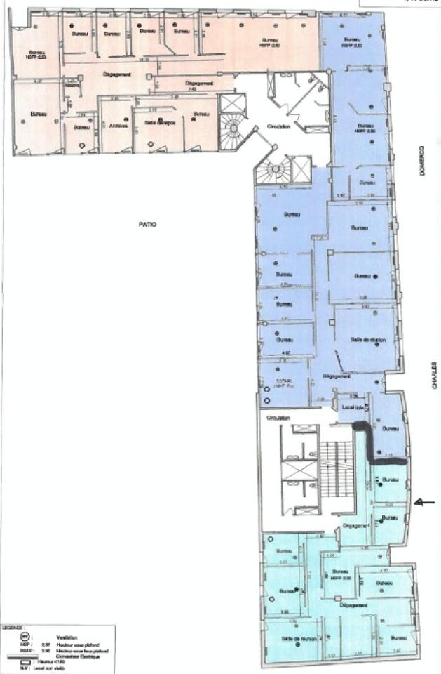 Bureau Bordeaux 697m² Location bureau Bordeaux Gironde OLBUR2530458 2